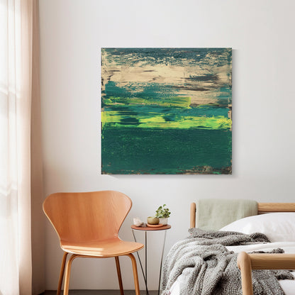 "Green Field"Hand Painting