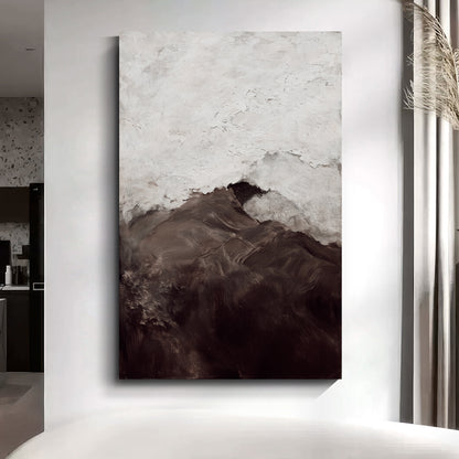 Abstract wall art, hand-painted oil painting