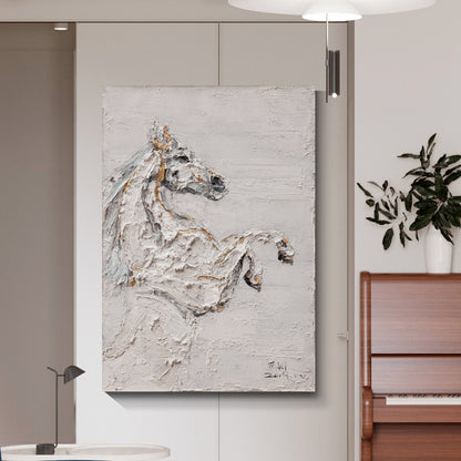 Original animal hand drawn oil painting