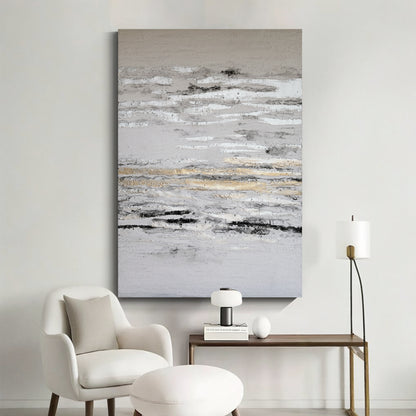 Modern abstract wall art, hand-painted oil painting