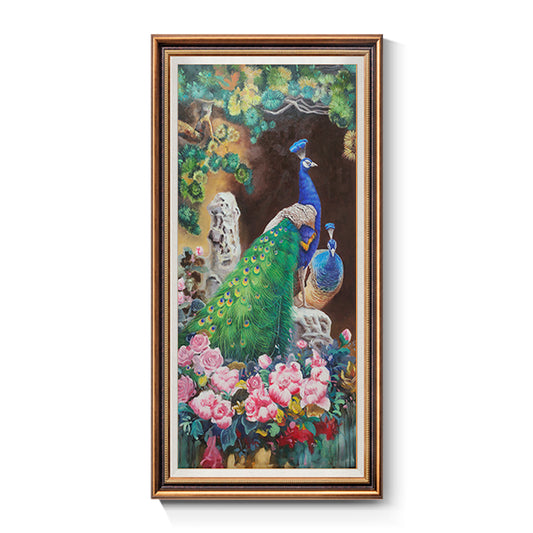 ”peacock“  Acrylic Painting