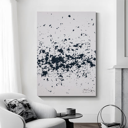 Modern abstract wall art, hand-painted oil painting