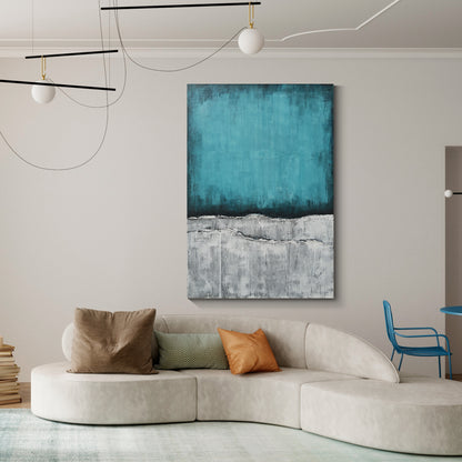 Modern abstract wall art, hand-painted oil painting