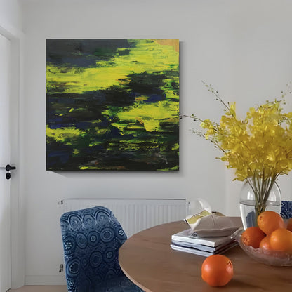 Modern abstract wall art, hand-painted oil painting