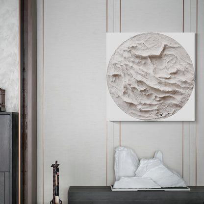 《Moon String1》Hand drawn oil painting