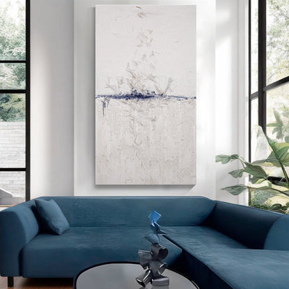 Modern abstract wall art, hand-painted oil painting