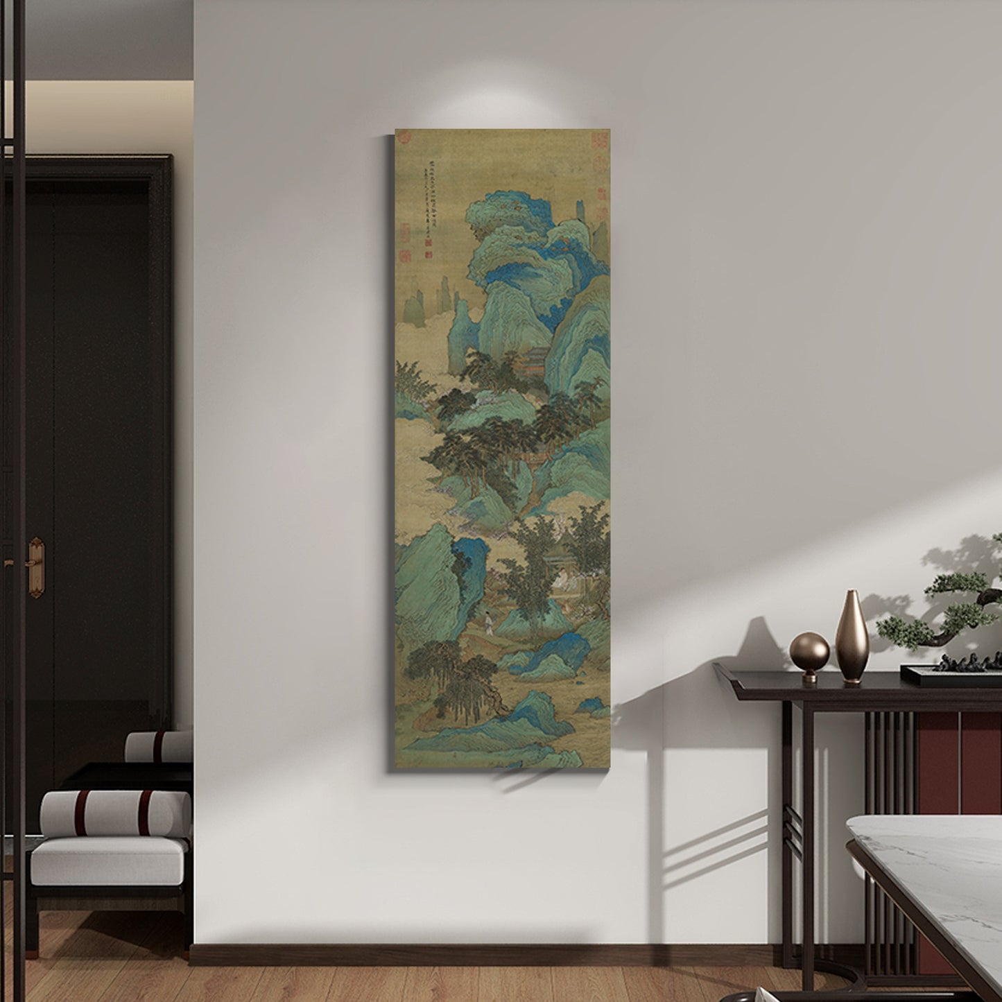 "peach orchard" Silk prints