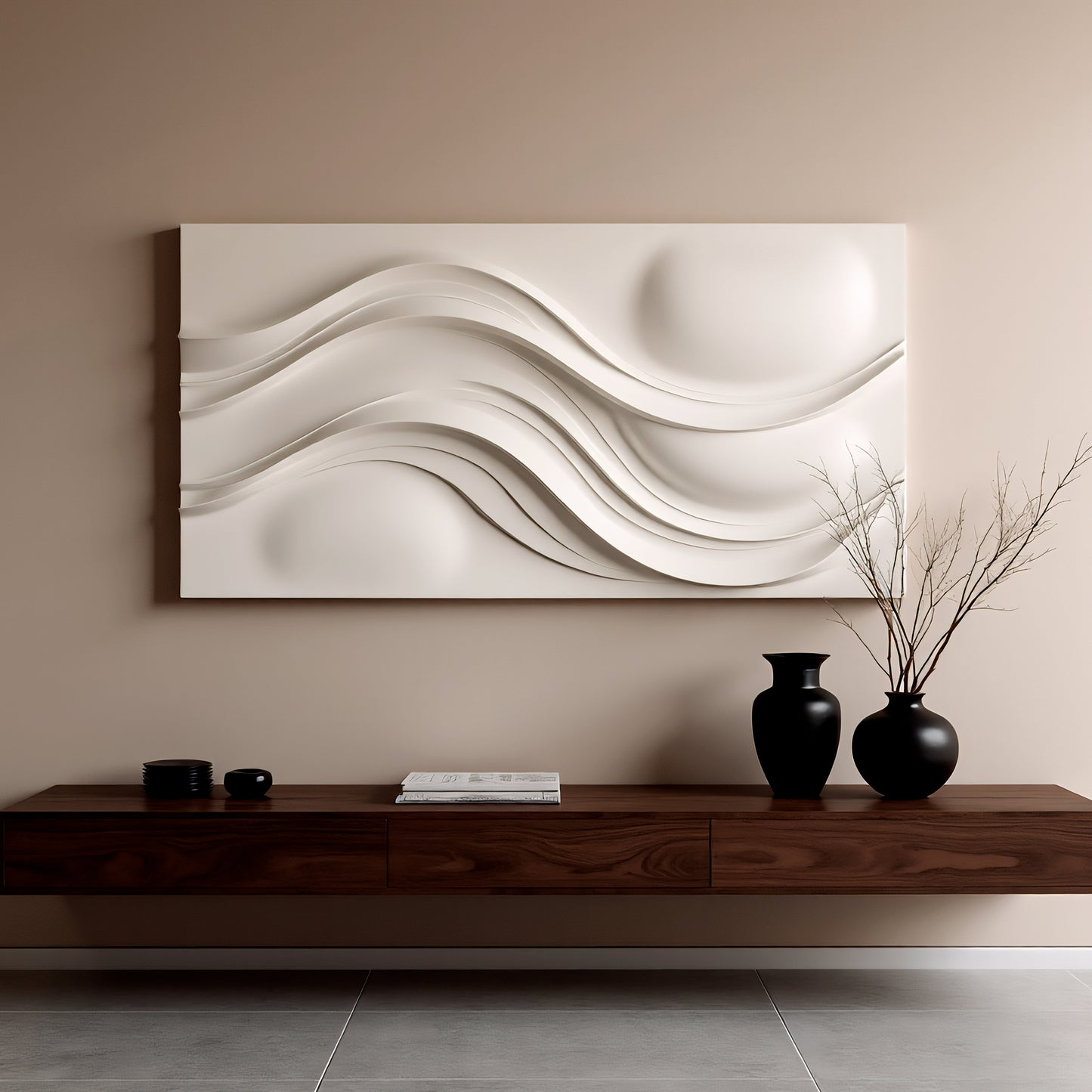 "think"3D Wood Wall Art