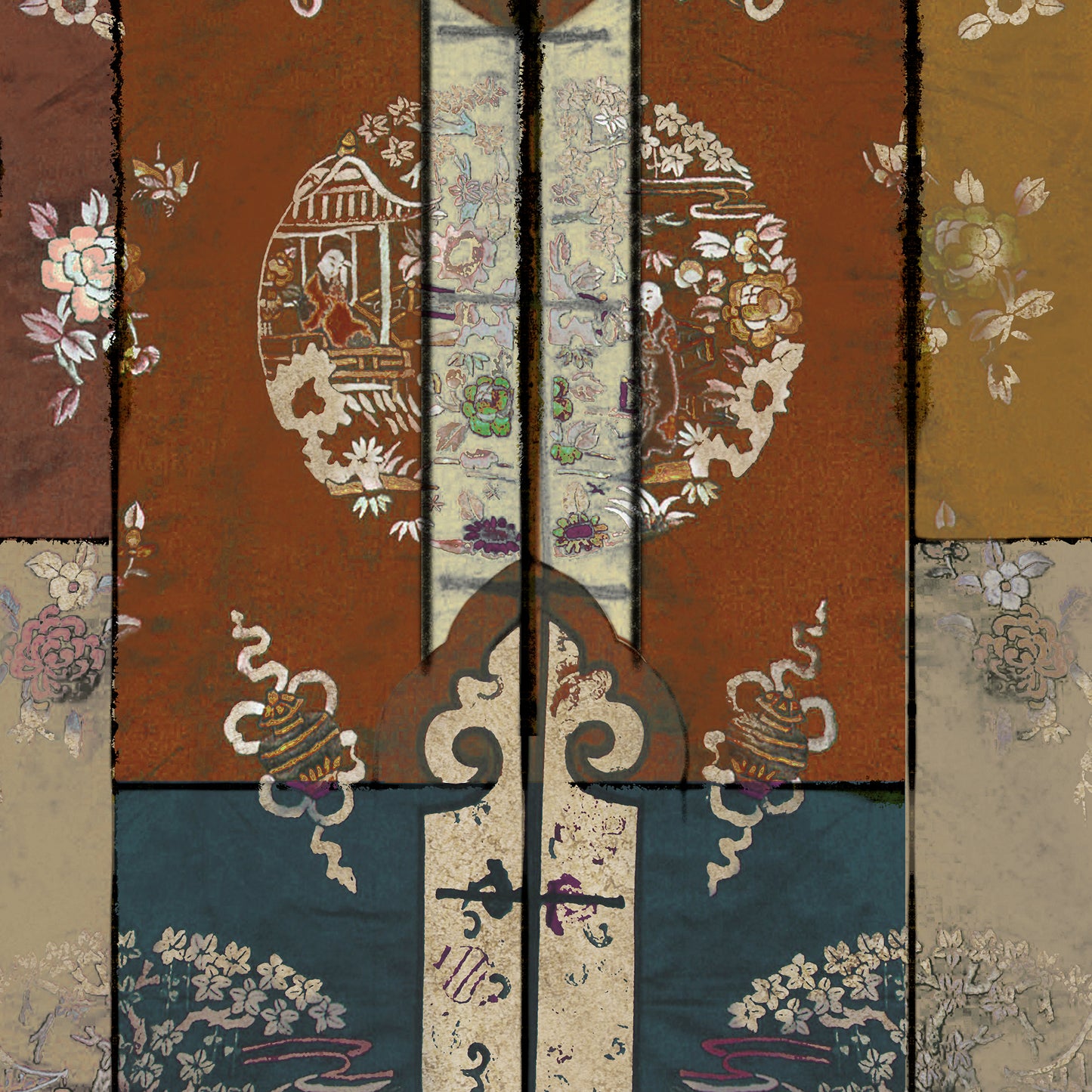 "Dragon Robe Series 1" hand-stretched canvas prints