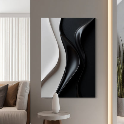 Beige and black Wall Sculptures, 3D Wood Wall Art, Minimalist Wall Hanging Home Decor