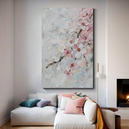 Modern abstract wall art, hand-painted oil painting
