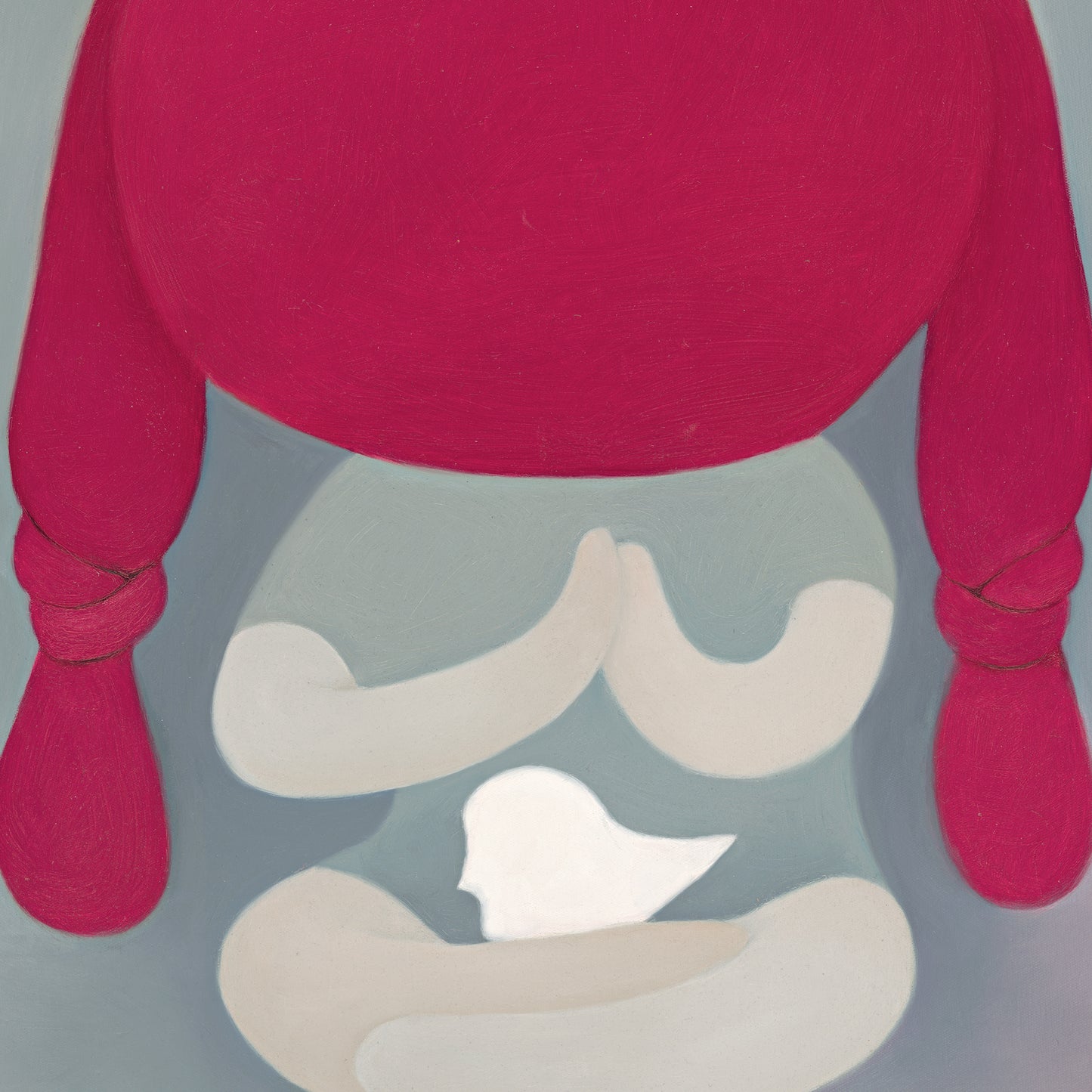 "Red Child"hand-stretched canvas framed prints