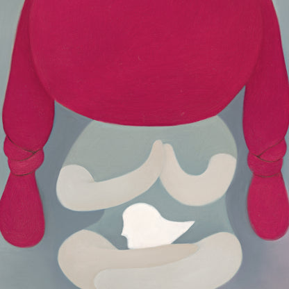 "Red Child"hand-stretched canvas framed prints