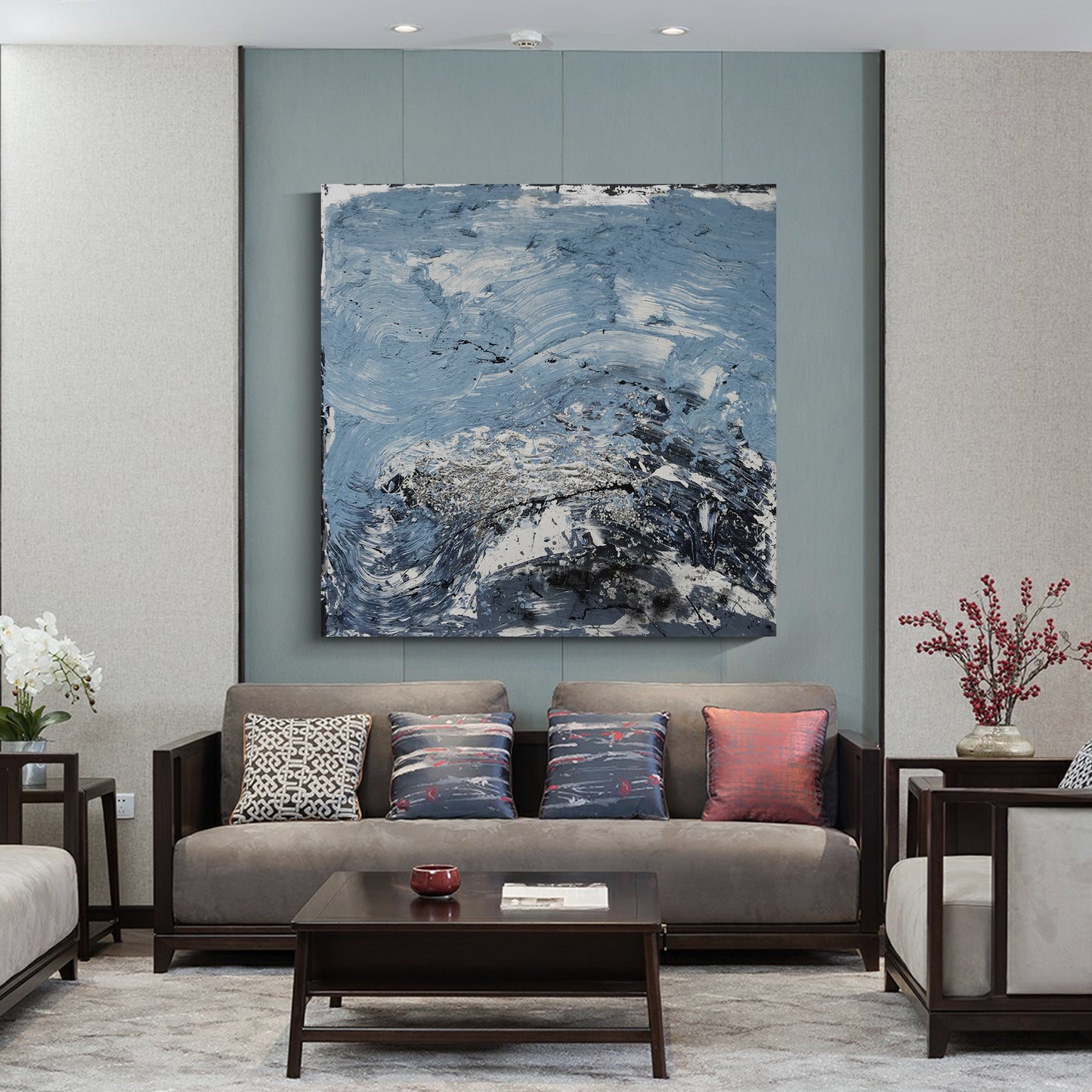 《Lantao》 hand-painted oil painting