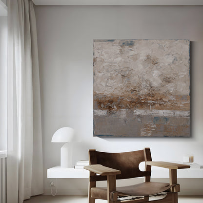 Modern abstract wall art, hand-painted oil painting
