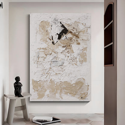 Modern abstract wall art, hand-painted oil painting