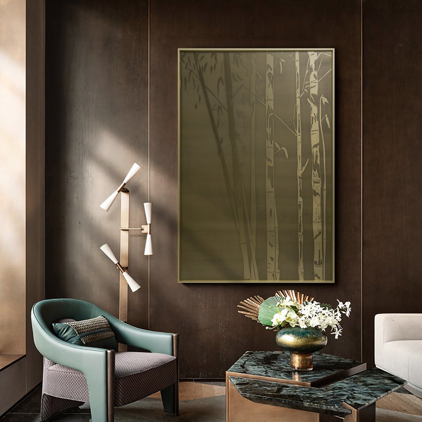 "Bamboo" Metal etching Prints