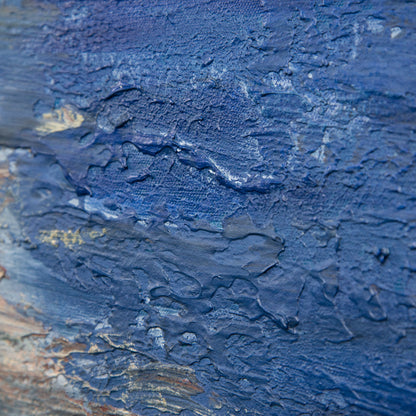 Modern abstract wall art, hand-painted oil painting