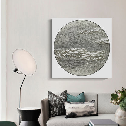 Modern minimalist texture hand-painted oil painting