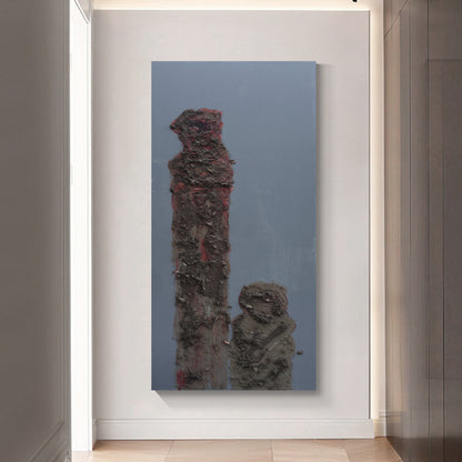 Modern abstract wall art, hand-painted oil painting