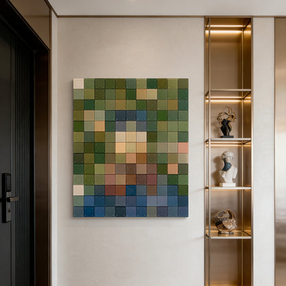 Van Gogh Self-portrait Acrylic Installation Art-4