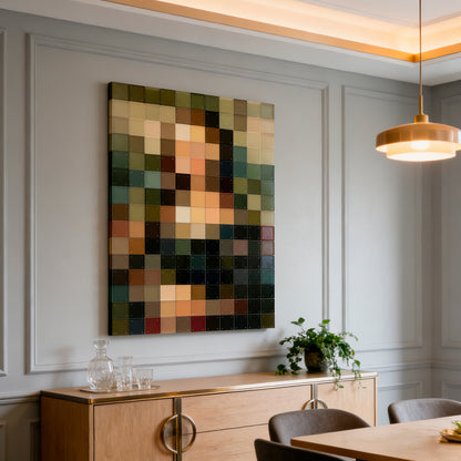 Van Gogh Self-portrait Acrylic Installation Art-1