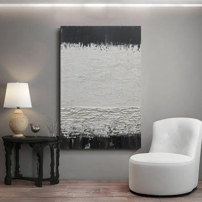 Modern abstract wall art, hand-painted oil painting