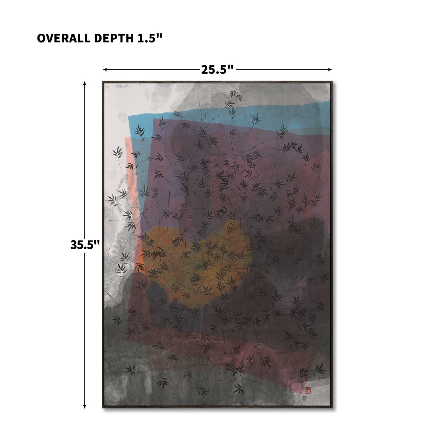 "Quiet Series 3" framed canvas prints