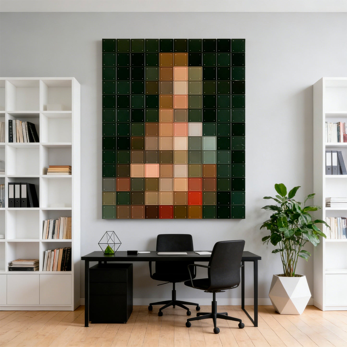 Van Gogh Self-portrait Acrylic Installation Art-3