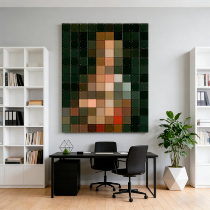 Van Gogh Self-portrait Acrylic Installation Art-3