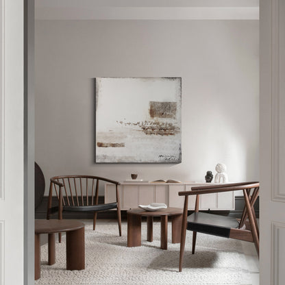 Modern abstract wall art, hand-painted oil painting