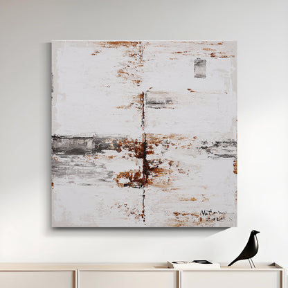 Modern abstract wall art, hand-painted oil painting