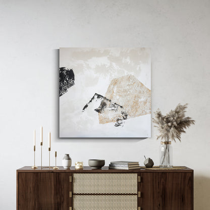 Modern abstract wall art, hand-painted oil painting