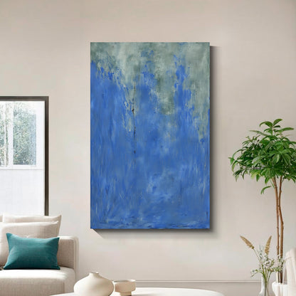 Modern abstract wall art, hand-painted oil painting