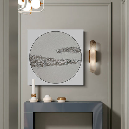 Modern abstract wall art, hand-painted oil painting