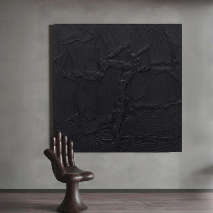Modern abstract wall art, hand-painted oil painting
