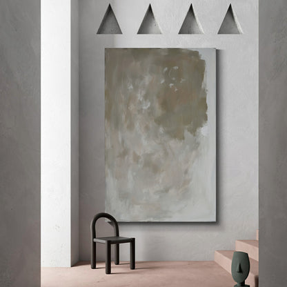 Modern abstract wall art, hand-painted oil painting