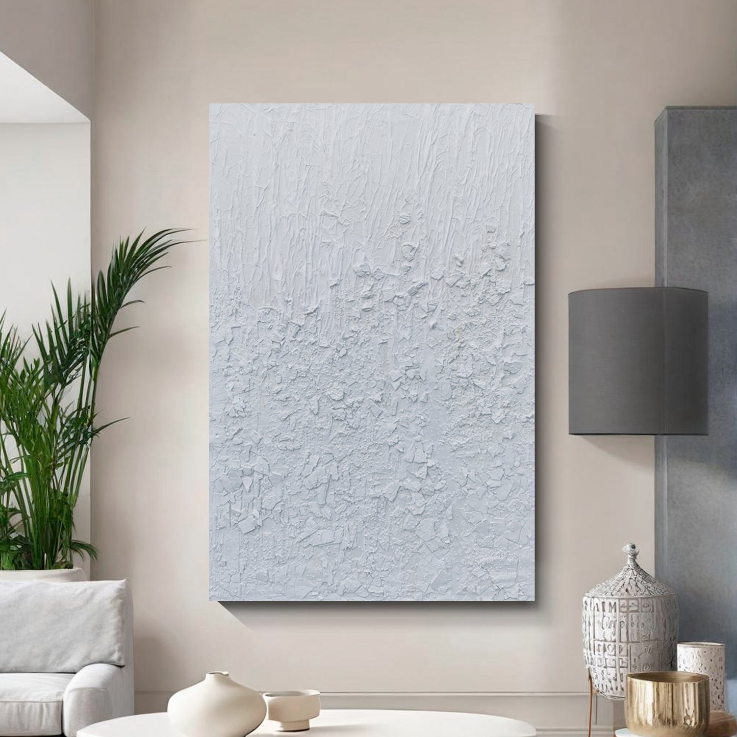 Modern abstract wall art, hand-painted oil painting