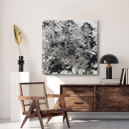Modern abstract wall art, hand-painted oil painting