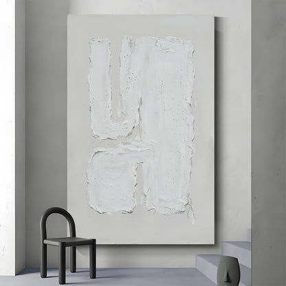 Modern abstract wall art, hand-painted oil painting