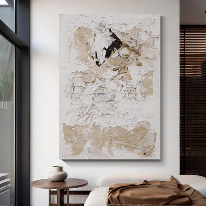 Modern abstract wall art, hand-painted oil painting