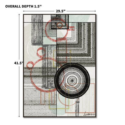 "geometry"hand-stretched canvas prints