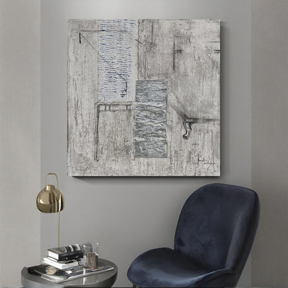 Modern abstract wall art, hand-painted oil painting