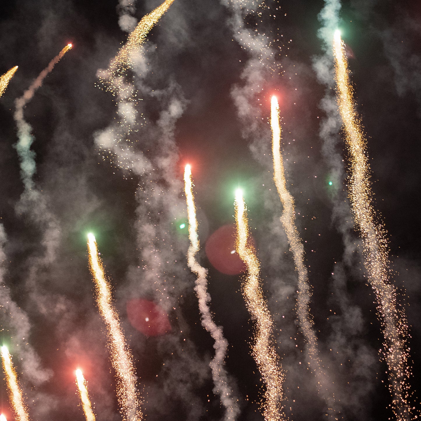 "smoke fire"Frameless Acrylic Print