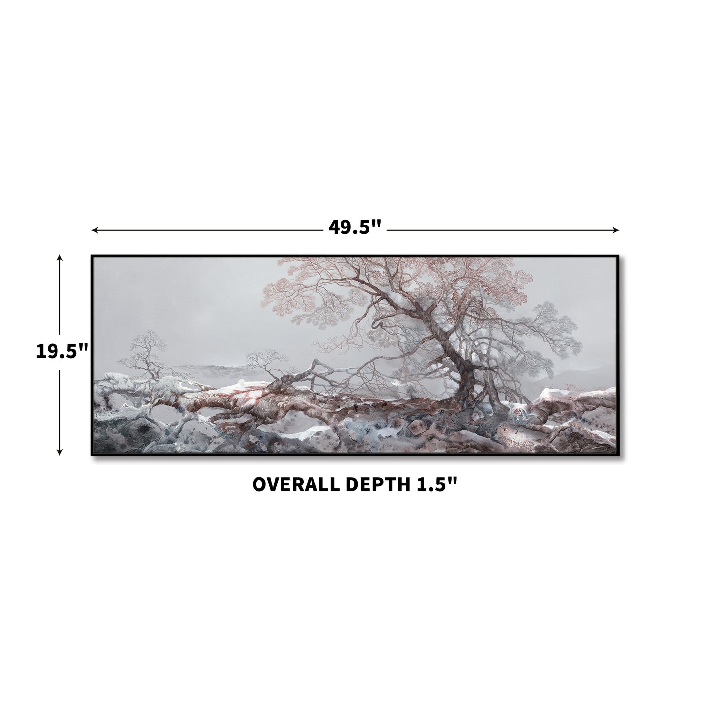 "Jungle Fantasia3"hand-stretched canvas framed prints