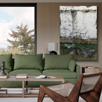 Modern abstract wall art, hand-painted oil painting