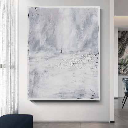 Modern abstract wall art, hand-painted oil painting