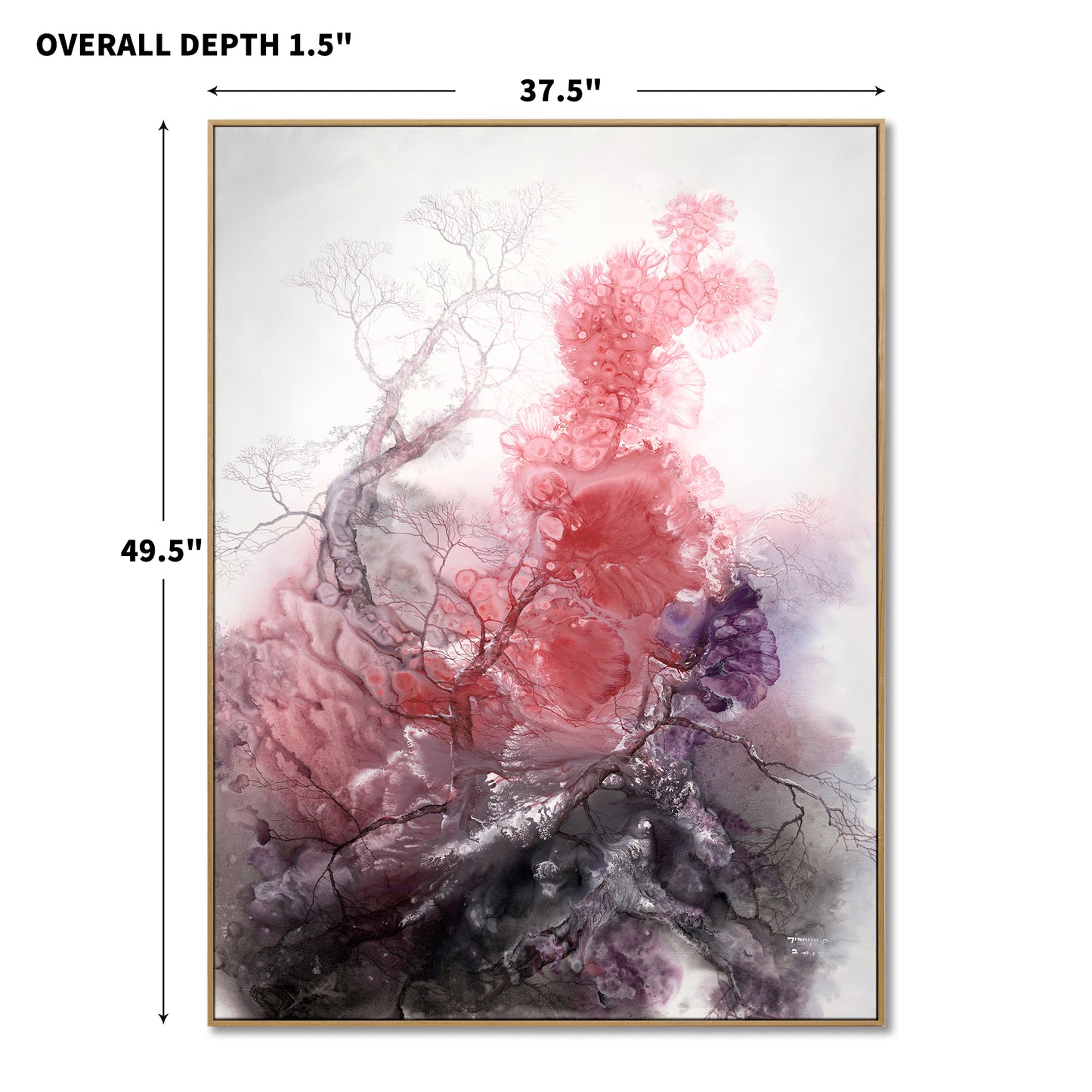 "Raging series1"hand-stretched canvas framed prints