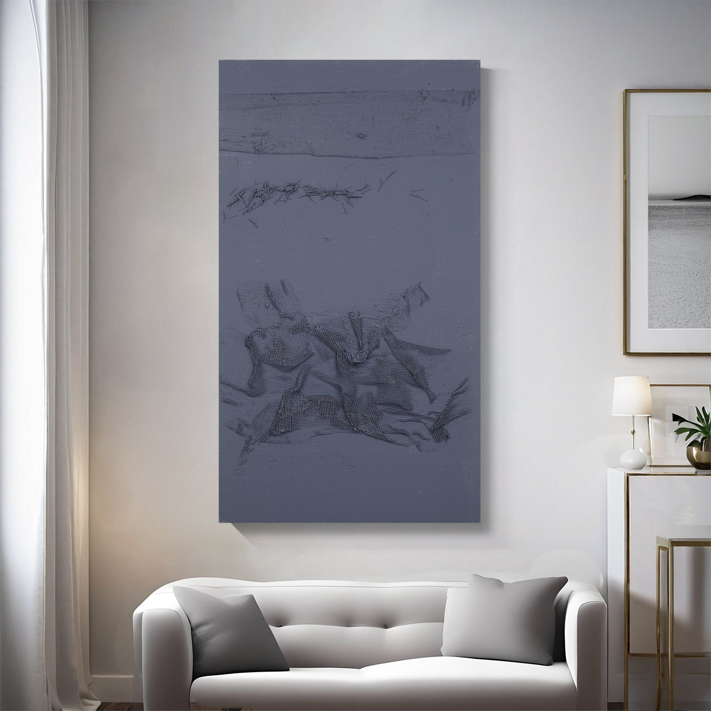 Modern abstract wall art, hand-painted oil painting