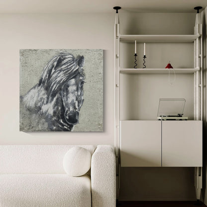 Modern abstract wall art, hand-painted oil painting